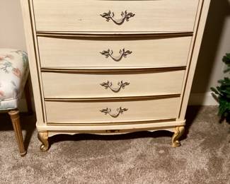 Vintage Sears French Provincial Chest of Drawers