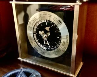 Seiko Airplane World Time Clock