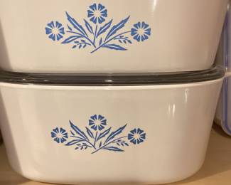 Corning Ware Blur Corn Flower