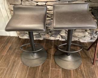 A Pair of Swivel Stools