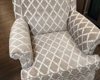 (2) High Quality swivel Rockers from Bartholet Furniture 