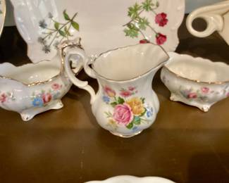 Hammersley Cream & Sugar Set