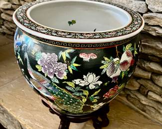 Oriental Ceramic Planter