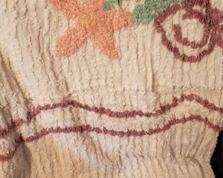 Beautiful chenille bedspread 