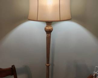 #98	Tan floor lamp 63"	 $35.00 
