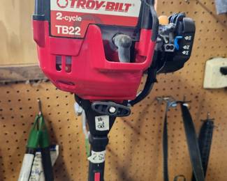#78	Troy-Bilt 2-cycle TB22Trimmer Plus with tiller and blower attachments	 $25.00 

