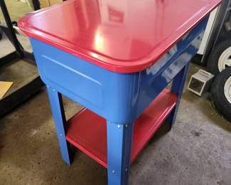 #6	Central Machinery 20 gallon parts washer with pump and accessories Model 60769	 $120.00 
