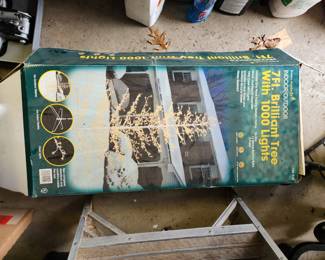 #40	7ft Christmas lighted Tree	 $20.00 
