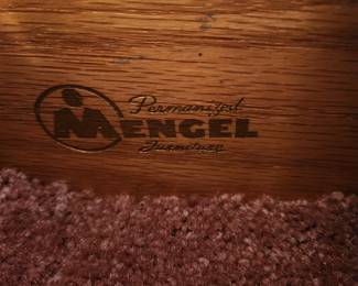 #93	Midcentury Modern Dresser Mengel Furniture 4 drawers 44x19.5x31	 $150.00 
