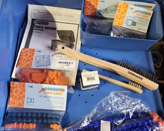 #6	Central Machinery 20 gallon parts washer with pump and accessories Model 60769	 $120.00 
