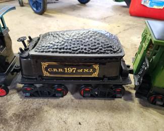 #36	Vintage Jim Beam Train Decanter Train set (empty) 6 total cars	 $100.00 
