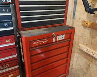 #1	Blue-Point/Craftsman 14 drawer rolling tool chest with keys 27x20x58	 $150.00 
