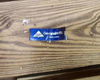 #14 - #23    6x6 treated post 8 feet long	 $20.00 each (total of 10 posts) 
