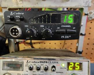 #11	Set of 3 CB radios and power supply (un-tested powers on)	 $60.00 
