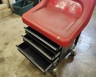 #5	Matco Tools Mechanics tool seat 3 drawers 18x16x19	 $50.00 
