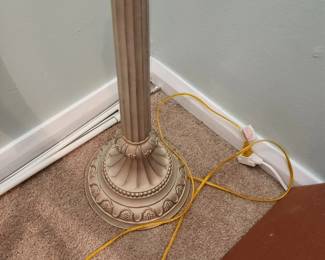 #98	Tan floor lamp 63"	 $35.00 
