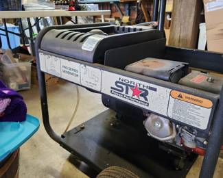 #33	Generator 5500 PPG North Star Pro Series Generator (as-is) 	 $50.00 
