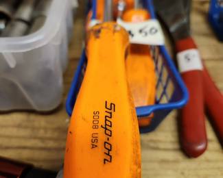 #28	Snap-On Screwdriver set 7 pieces	 $50.00 
