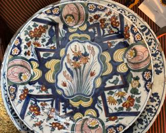 1600’s delft platter