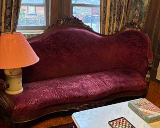 Gorgeous Victorian sofa! 