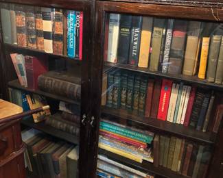 Bookshelf full of vintage books!