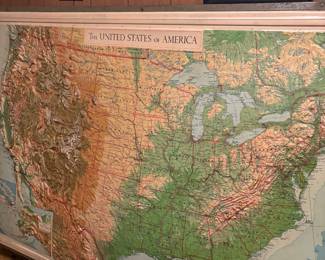 Large topography map! Several maps