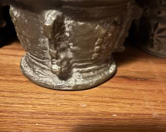 Antique 17th century bronze mortar. We have three or four for sale