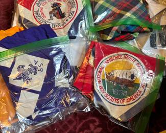 Lots of 50’s Boy Scout paraphernalia 