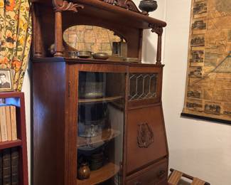 Beautiful antique side by side secretary desk