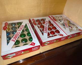 Boxed Glass Ornament Balls