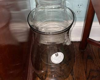 Glass Candle Holders