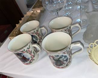 Lenox Christmas Coffee Mugs