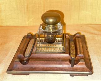 Ink Well Desk Set