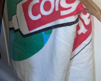 Vintage Colgate Advertising Towels