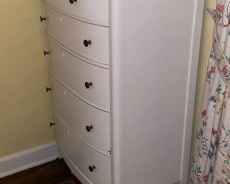 Tall White Dresser