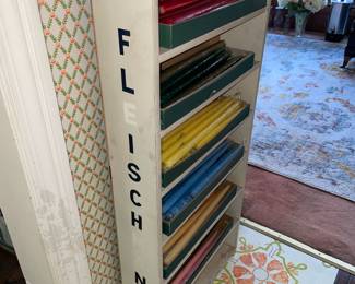 ORIGINAL Fleischmann's Wooden Store Display Rack