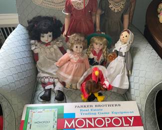 Monopoly Game & Dolls