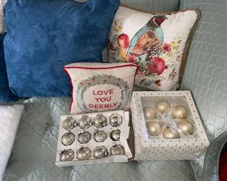 Boxed Glass Ornament Balls