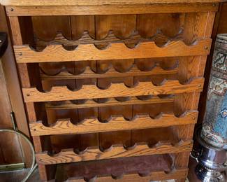 Wooden Wine Rack