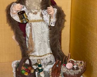 Santa Artist Doll