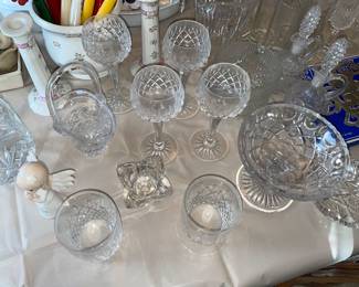 Crystal, China, Glassware, Etc.