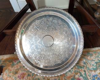 Silver Plated Tray
