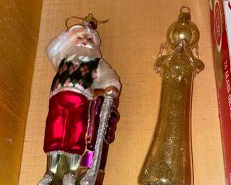 Glass Figural Ornaments