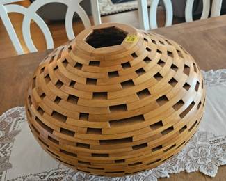 Hand made decorative vase 
