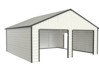Unused 2024 Portable Metal Shed 23 x 22FT