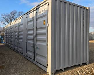 2024 40' High Cube Storage Container, APPROX 102" TALL X 96" WIDE X 40' DEEP | NYIU0026861