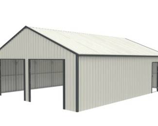 Unused 2024 Portable Metal Shed 25 x 33FT