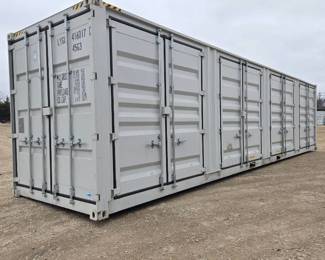 One Way Use 2025 JCT 40' High Cube Storage Container, APPROX 102" TALL X 96" WIDE X 40' DEEP| LYGU4160170