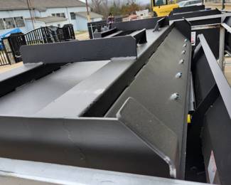 Unused 2025 JCT 84in Skid Steer Snow Pusher