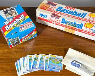 Topps Baseball Card Collection | A large collection of Topps picture baseball cards, plus Match Stats scratch off cards.